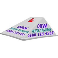 Delta Magnetic Roof Sign